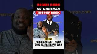 Reggie Bush FINALLY Gets His Heisman Trophy Back #Shorts