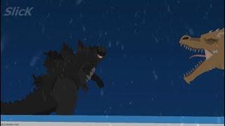 Godzilla KOTM Antarctica scene... but from Kevins POV