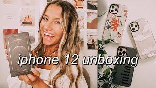 *NEW* iPHONE 12 PRO UNBOXING  set up accessories + more