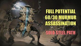 Warframe Effervo Deimos 6030 Eyes Murmur Assassination Solo Wisp Prime Steel Path Boss Fight Cut