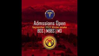 Study MBBS BDS and MD in Kyrgyzstan in 2022-2023  Foreign Medical Admissions