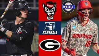 #10 NC State vs #7 Georgia  Winner To College World Series  2024 College Baseball Highlights