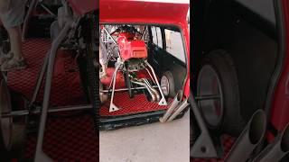 Crazy motorbike powered minivan  tuning car