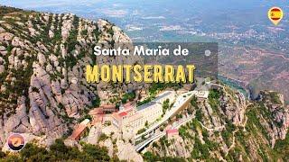 Montserrat Barcelona - A spiritual attraction  Catalunya Spain 4k