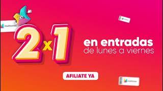 2x1 se Lunes a Viernes en MULTICINES