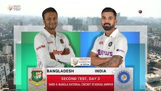 Day 3 Highlights 2nd Test Bangladesh vs India 2nd Test - Bangladesh vs India
