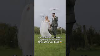 So crazy ️ #shortvideo #funnyshorts #wedding #lightning