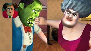 Scary Teacher 3D - NEW Update New Year Festivities Peck-Uliar & Scary Tale Ending IosAndroid