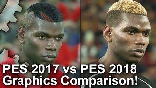 PES 2018 vs 2017 Graphics Comparison Just How Much Better Is The New Game?