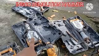 HOW TO REPAIR INGCO DEMOLITION HAMMER  NO POWER & NOT HAMMERING  TAGALOG