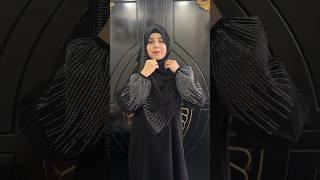 Abaya ke hijab se beautiful hijab styles  burkhe ke dupatte se hijab tutorial #hijabwithniqab