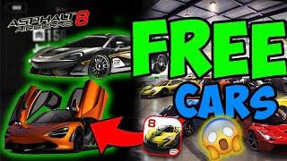 How To Get CARS For FREE in Asphalt 8 New Method