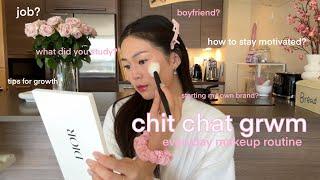 chit chat grwm  staying motivated becoming that girl & personal life