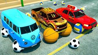 Replacing wheels with soccer balls - Wrecker Truck Assembly Tyre - Wheel City Heroes WCH