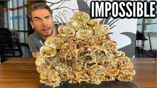 INSANE SHAWARMA CHALLENGE 13lbs  WORLDS BIGGEST  Middle Eastern Food Challenge  Man Vs Food