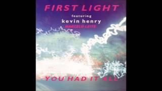 First Light Featuring Kevin Henry - So Easy