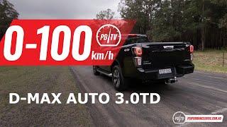 2021 Isuzu D-Max 0-100kmh & engine sound