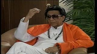 Rubaru old interview Bal Thackeray with Rajeev Shukla part5