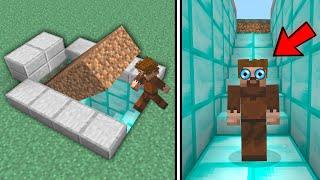 THE POOR IS ENTERING THE GRAVES OF ZOMBIES  - Minecraft