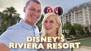 Disney Worlds Most Romantic Hotel? Riviera Resort Staycation  Room Tour Topolinos Terrace