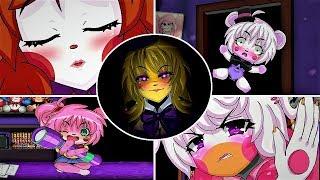ALL FNIA Ultimate Location JUMPSCARES & DISTRACTIONS Five Nights in Anime 3