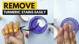 How to Remove Yellow Turmeric Stain from Beautiful Hands and Nails Naturally