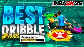 BEST DRIBBLE MOVES in NBA 2K25 FASTEST COMBOS & DRIBBLE MOVES BEST FAST DRIBBLE MOVES 2K25