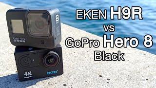 EKEN H9R vs GoPro 8 Black Comparison  Which one is better? Round 4