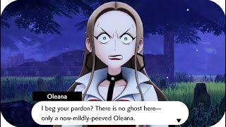 Pokémon Sword & Shield  Oleana appear in the Crown Tundra Location