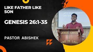 LIKE FATHER LIKE SON  GENESIS 261-35