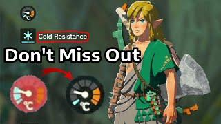 How To Get Early Cold Resistance Gear - The Legend of Zelda Tears of the Kingdom