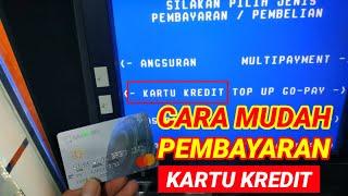 Cara Mudah Bayar Kartu Kredit Di ATM.