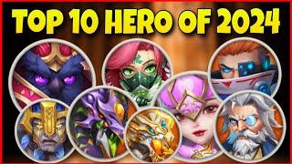 TOP 10 HEROES OF CASTLE CLASH FOR 2024