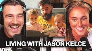 “He’s a noisy creature”- Kylie Kelce on what its really like living with Jason