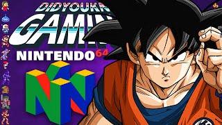 Every Cancelled N64 Game - Did You Know Gaming? Ft. Remix Dragon Ball Z HAL Laboratory + more.