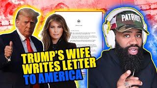 Trumps wife writes letter to America TRUMP SHOOTING UPDATE