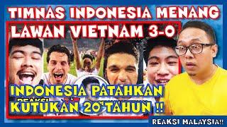  REAKSI NETIZEN INDONESIA VS VIETNAM 3-0 INDONESIA PATAHKAN KUTUKAN 20 TAHUN ‼️ MY REACTION