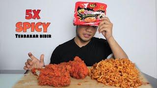 5X SPICY  AYAM GORENG MCD EXTRA SPICY 3X SPICIER + SAMYANG EXTREME 2X SPICY