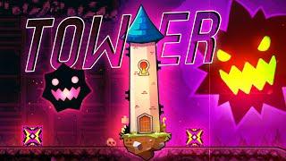 Geometry Dash 2.2 The Tower All Levels 100% All Coins