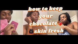 Skincare Routine how I use african blacksoap smell good 247 get my skin baby soft wcommentary