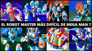 Mega Man 7 - Del Robot Master mas facil al mas dificil