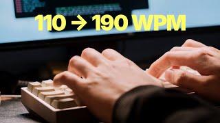 How I Type REALLY Fast 190 WPM - 6 Actionable Tips