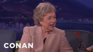 Kathy Bates My Mother Thought I Was Playing Myself In Misery  CONAN on TBS