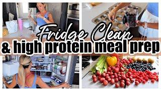 *NEW* FRIDGE CLEAN & ORGANIZE WITH HIGH PROTEIN MEAL AND SNACK PREP TIFFANI BEASTON HOMEMAKING 2024