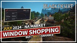 Window Shopping  NA Market Prices Review July 2024  Black Desert