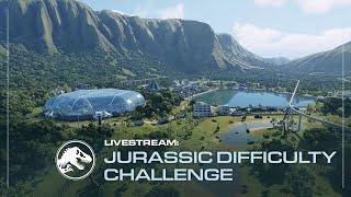 Jurassic World Evolution 2  Jurassic Difficulty  Challenge Mode