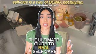 15 STEPS TO REAL SELF-CARE  no spend real results & proven habits