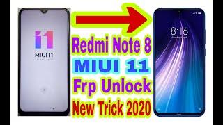 Redmi Note 8 MIUI-11 Frp Bypass Without Pc 2020No GmailBypass Google Account 100% Working