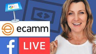 How To Share Keynote Slides On Facebook Live Using ECamm