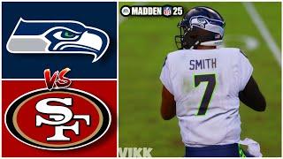 Seahawks vs 49ers Week 11 Simulation madden 25 Rosters